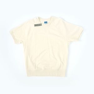 J. Crew French Terry Short-Sleeve Sweatshirt - NWT